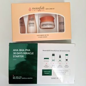 Etude house collagen and some by mi travel 4 peice